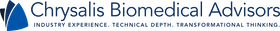 Logo for Chrysalis Biomedical Advisors.