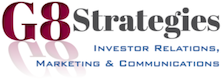 Logo for G8 Strategies.