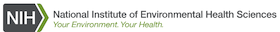 Logo for National Institute of Environmental Health Sciences.