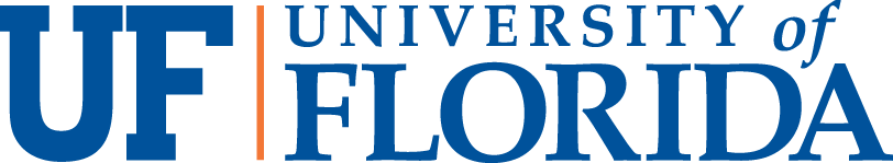 Logo for the University of Florida.